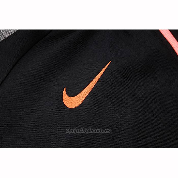 Chandal de Chaqueta del Corinthians 2025-2026 Negro Naranja